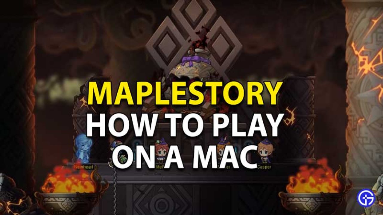 maplestory for mac bootcamp